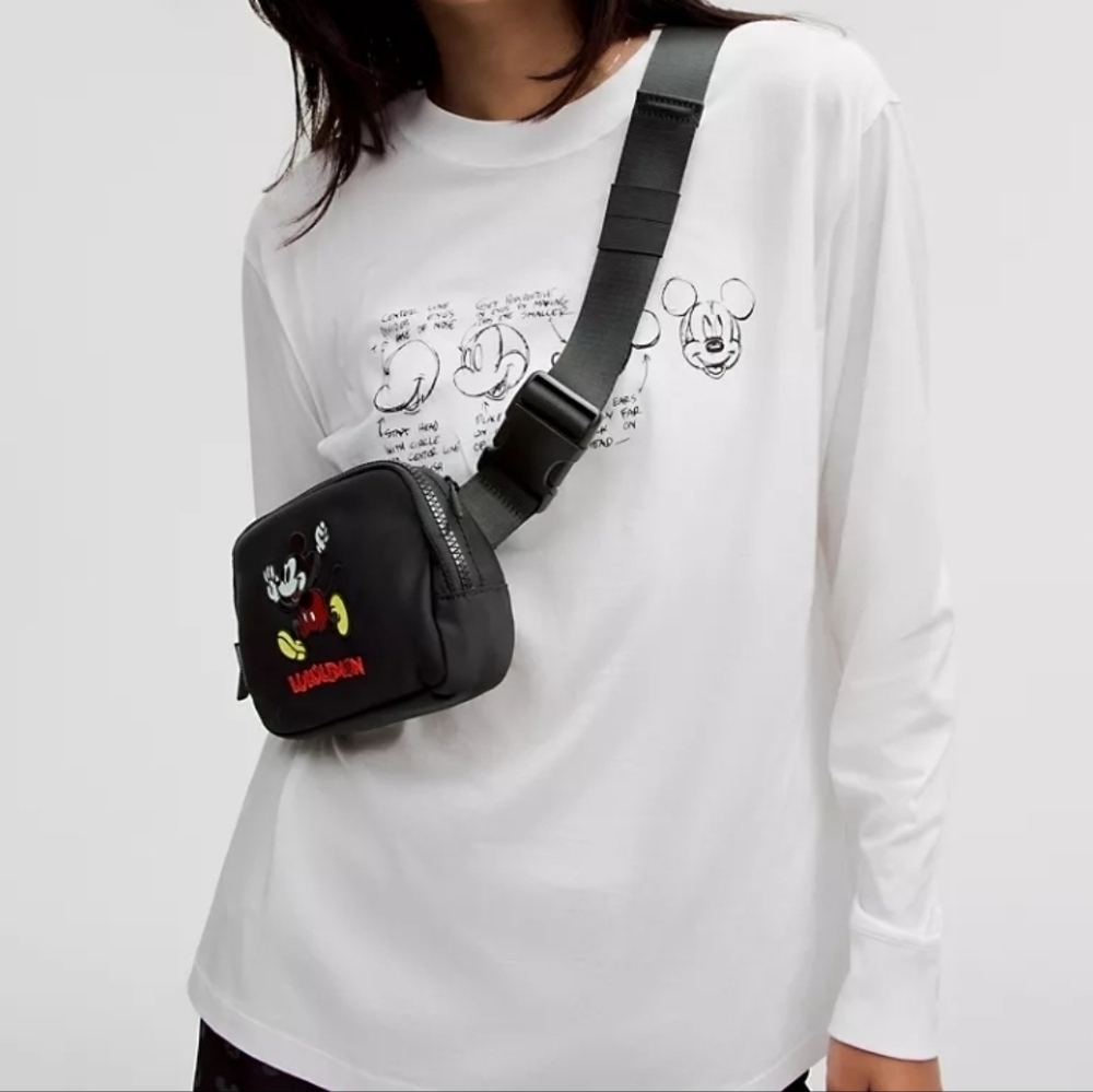 Lululemon | Disney Mickey Mouse 1L Everywhere Belt Bag Black NEW WITH TAGS! - Picture 6 of 16